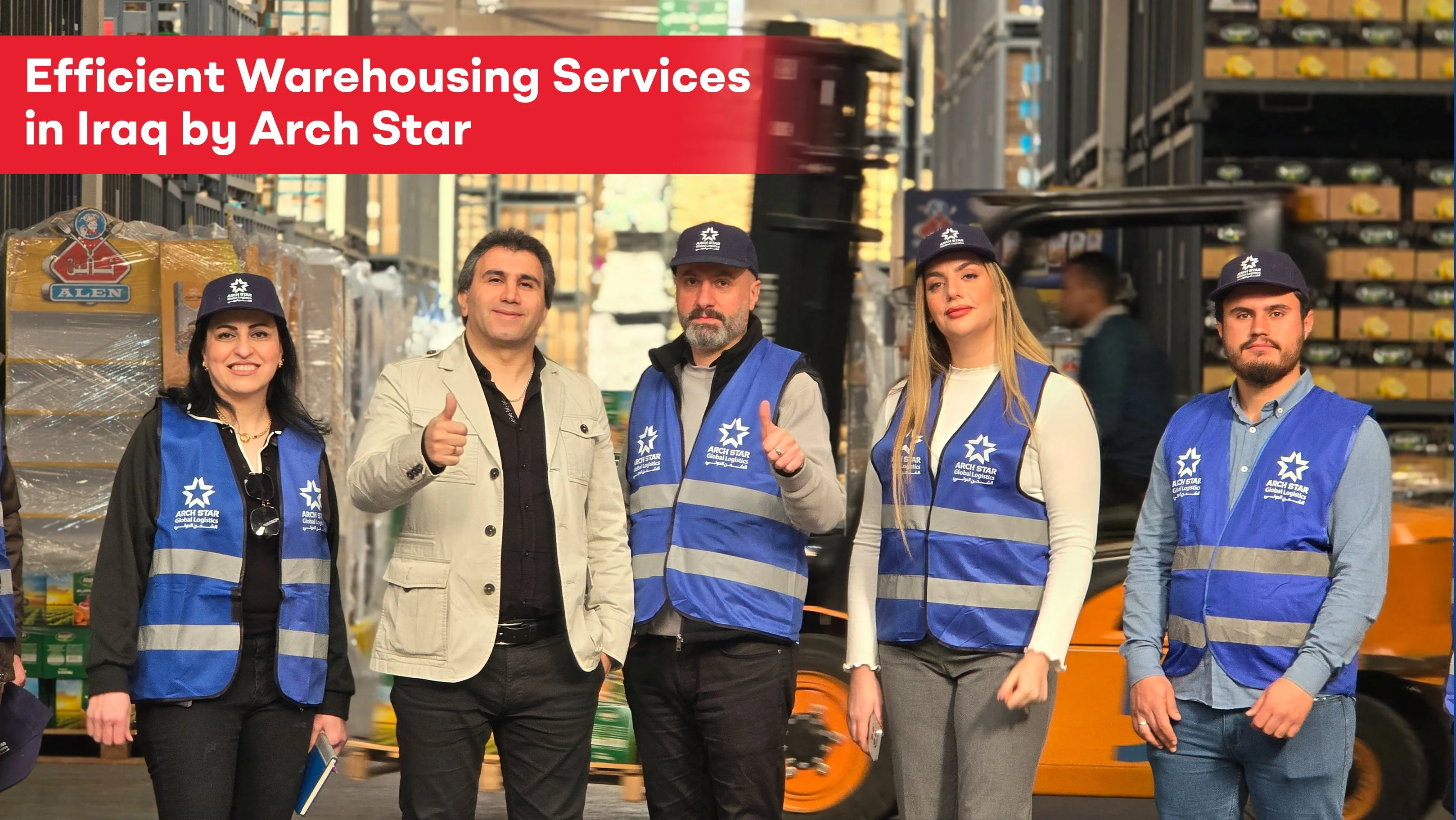 Efficient Warehousing Services In Iraq By Arch Star Min
